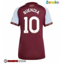 Ženske Nogometnih dresov Aston Villa Emiliano Buendia #10 Domači 2025-26 Kratki rokavi